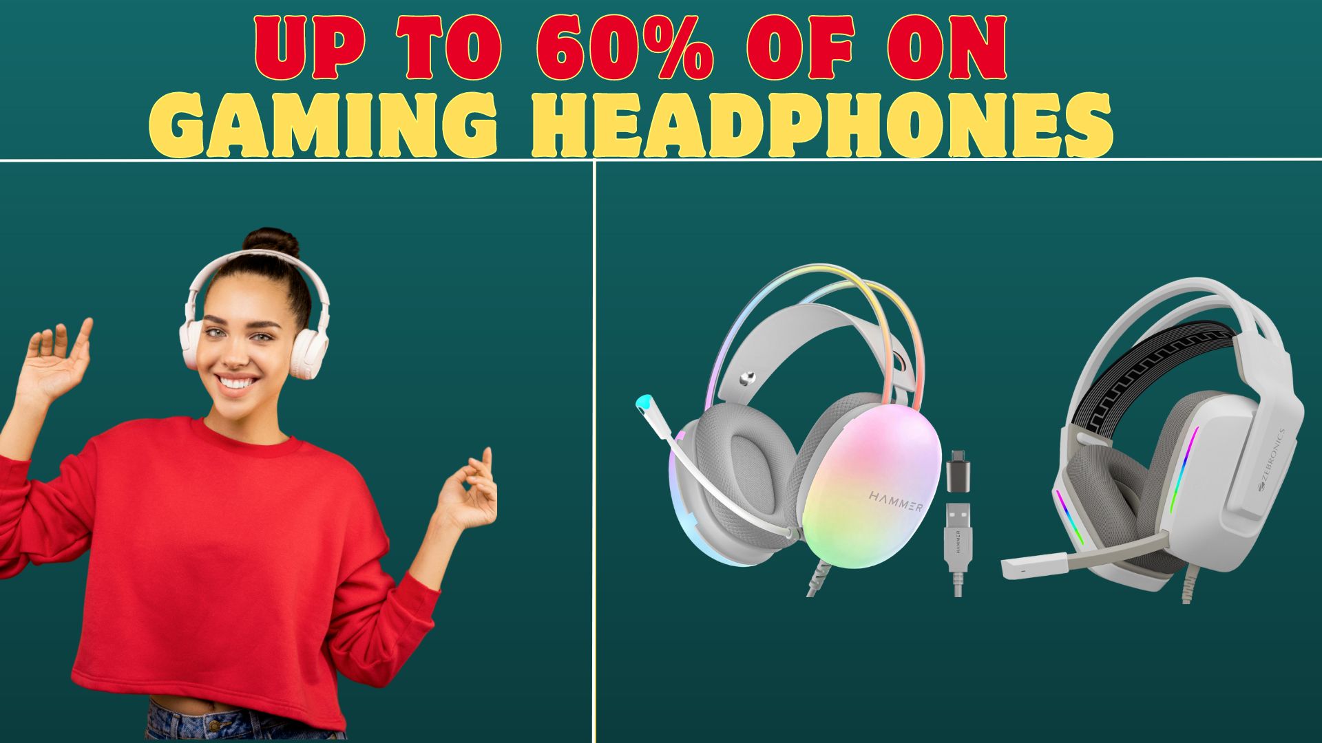 a woman wearing headphones