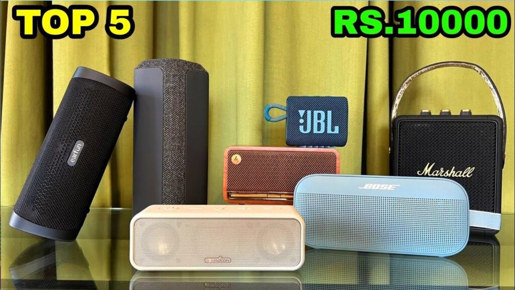 Best waterproof bluetooth speakers under 10000